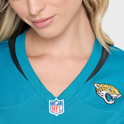 Tim Jones Jacksonville Jaguars Women's Team Game Jersey - Teal | Nike on sale