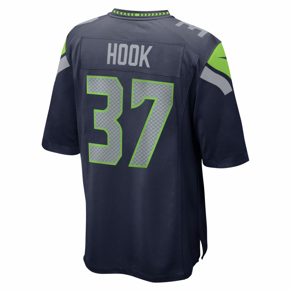 Maxen Hook Seattle Seahawks Team Game Jersey - College Navy | Nike online