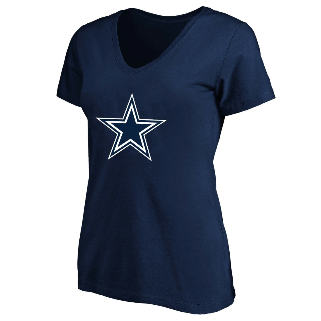 George Pickens Dallas Cowboys Women's Plus Size Name & Number V-Neck T-Shirt - Navy sale