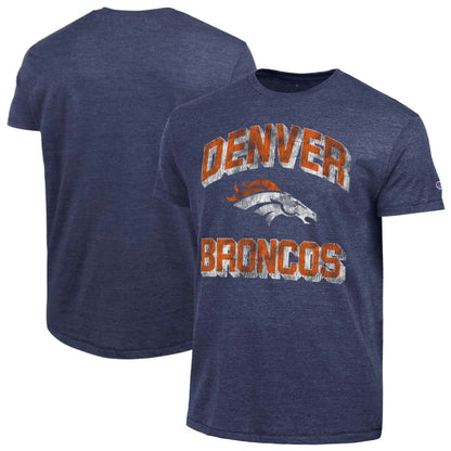 Denver Broncos Champion Ultimate Tri-Blend T-Shirt - Navy sale