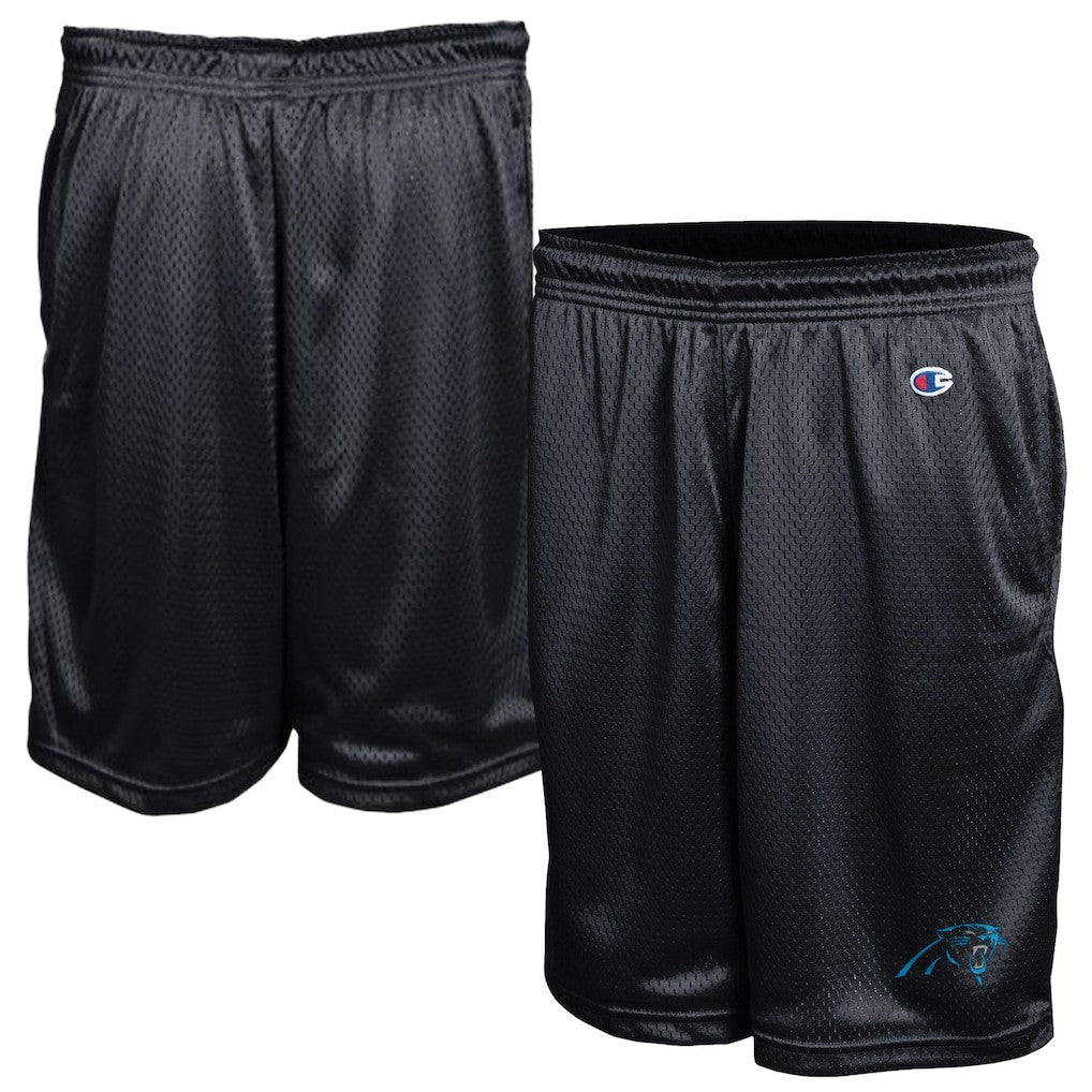 Carolina Panthers Champion Classic Mesh Shorts - Black sale