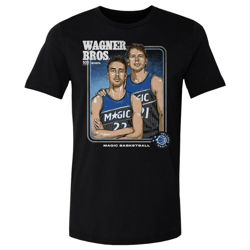 Moritz Wagner, Franz Wagner Orlando Magic 500 Level Stepbrothers T-Shirt - Black outlet