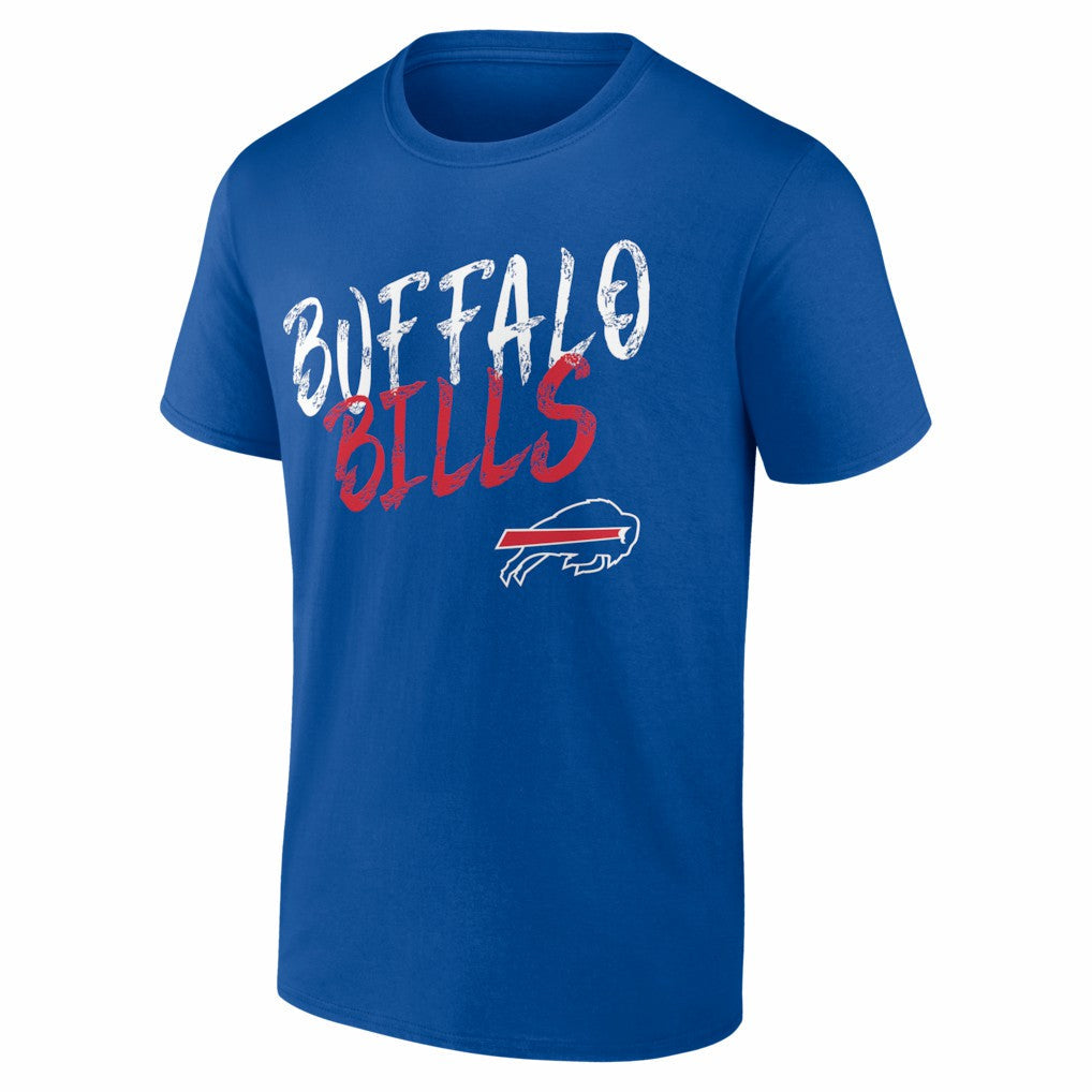 Buffalo Bills Hustle Personalized Name & Number T-Shirt - Royal discount