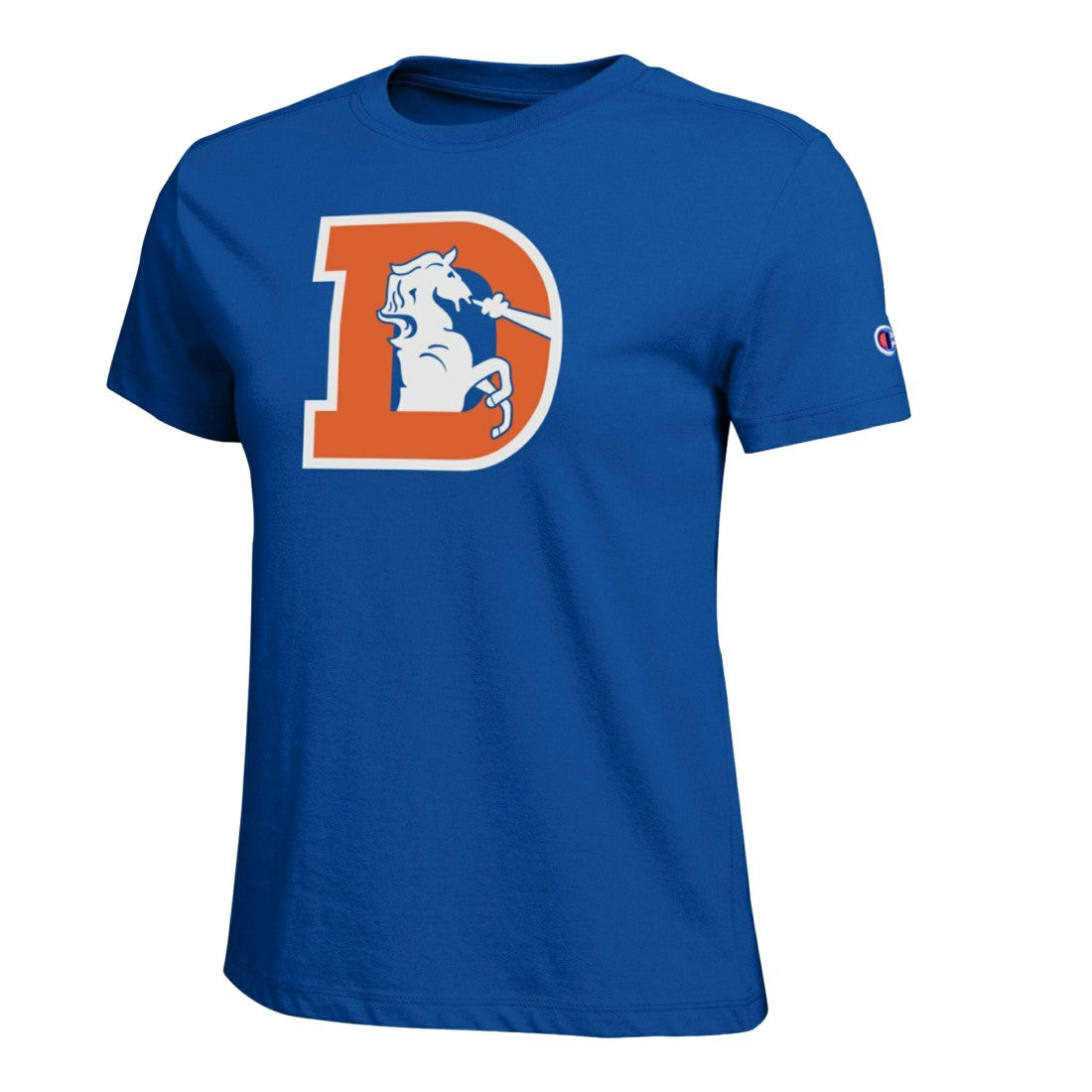 Denver Broncos Champion Women's Logo T-Shirt - Royal sale