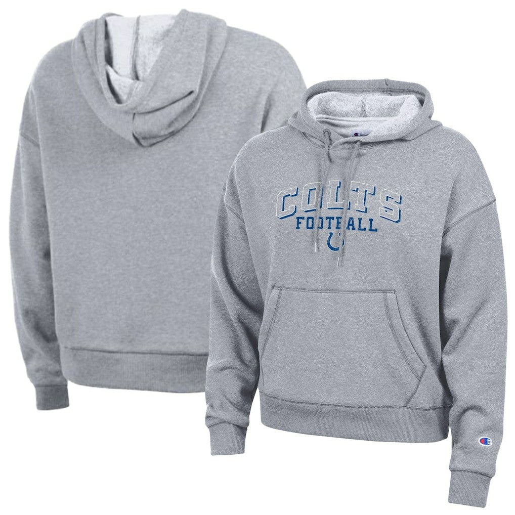 Indianapolis Colts Champion Women's Triumph Tri-Blend Hoodie - Gray on sale