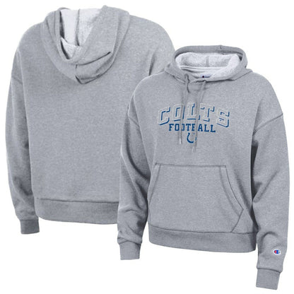 Indianapolis Colts Champion Women's Triumph Tri-Blend Hoodie - Gray on sale