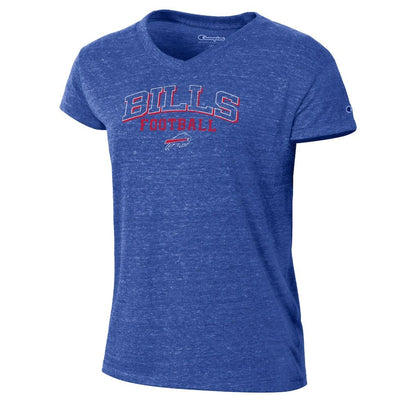 Buffalo Bills Champion Women's Triumph Tri-Blend V-Neck T-Shirt - Royal on sale