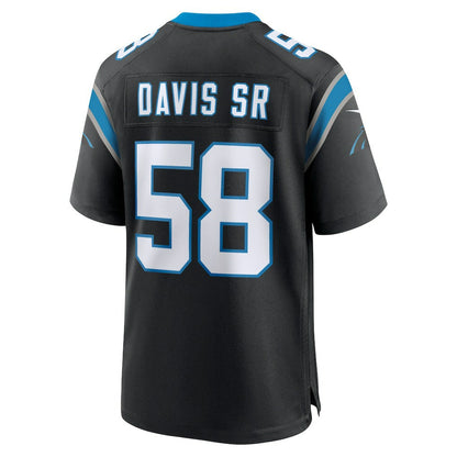Thomas Davis Sr. Carolina Panthers Team Retired Game Jersey - Black | Nike discount