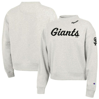 San Francisco Giants Champion Women's Triumph Tri-Blend Sweatshirt - Stone