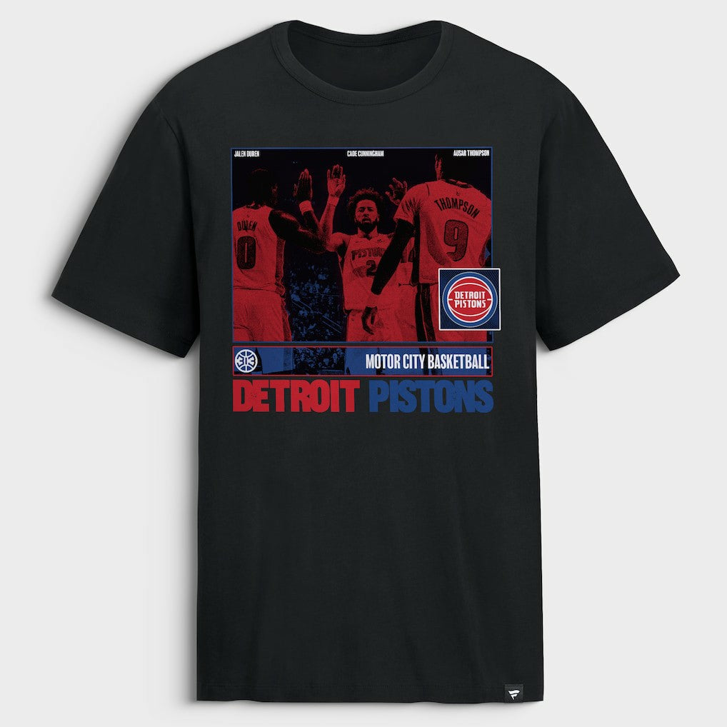 Ausar Thompson, Jalen Duren & Cade Cunningham Detroit Pistons Nasty Boys T-Shirt sale - Black online