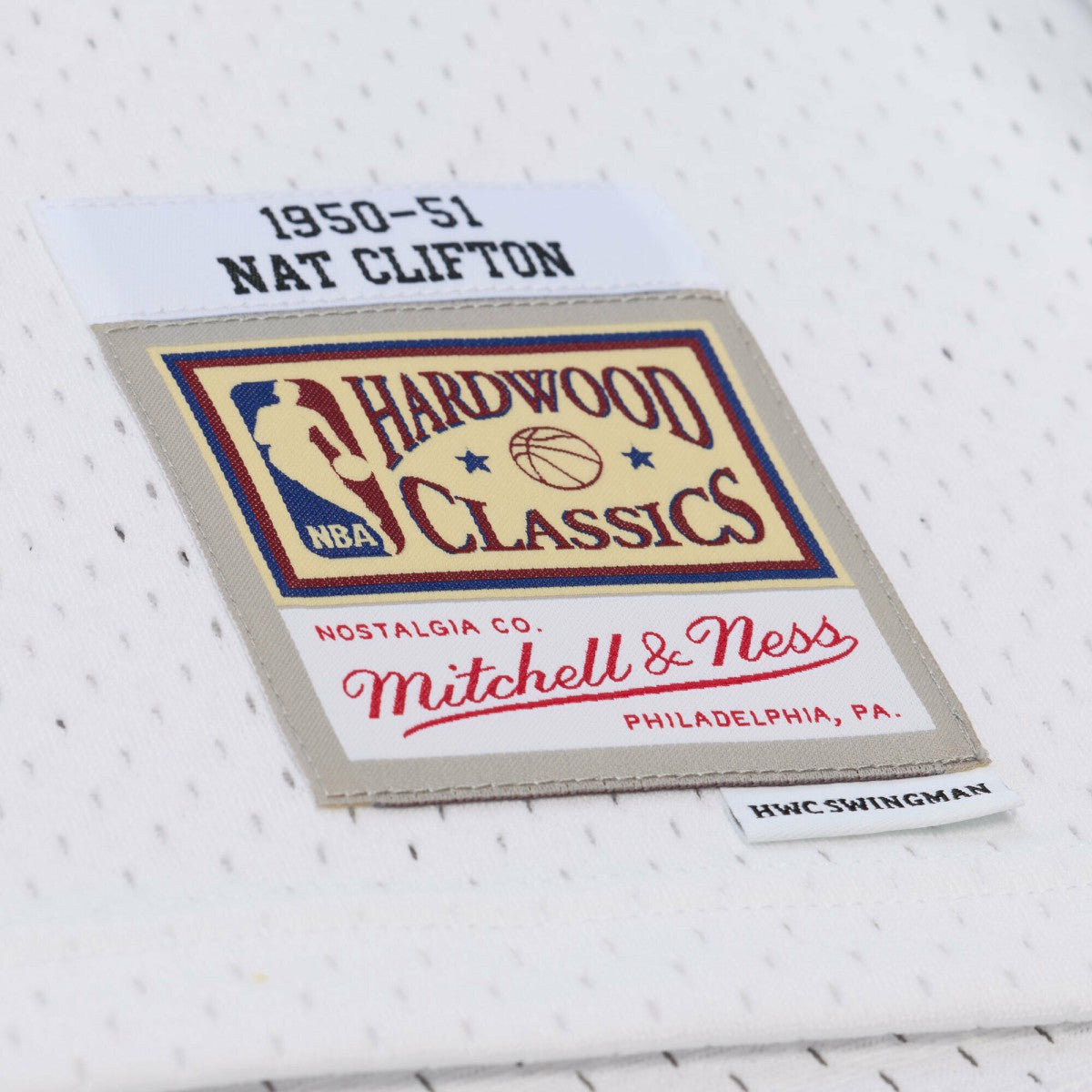 Nathaniel Clifton New York Knicks 1950-51 Pioneers Swingman Jersey - White | Mitchell & Ness online