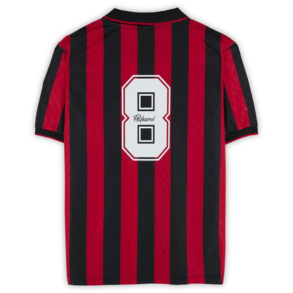Frank Rijkaard AC Milan Autographed Red/Black Home Jersey - Icons sale