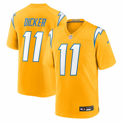 Cameron Dicker Los Angeles Chargers Alternate Game Jersey - Gold | Nike on sale