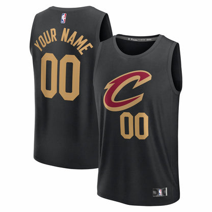 Cleveland Cavaliers Youth Fastbreak Custom Jersey sale - Statement Editi- Black | Fanatics on sale