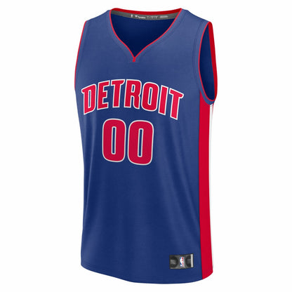 Detroit Pistons Youth Fastbreak Custom Jersey sale - Icon Editi- Blue | Fanatics shop