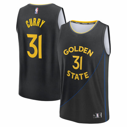 Seth Curry Golden State Warriors Fast Break Replica Player Jersey sale - Statement Editi- Black | Fanatics cheap