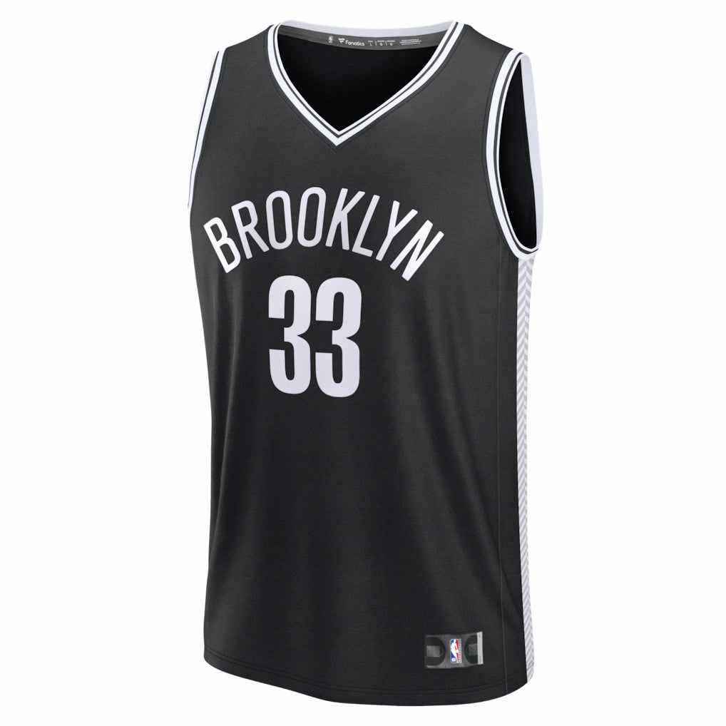 Nic Claxton Brooklyn Nets Fast Break Replica Jersey - Black - Icon Edition | Fanatics for sale
