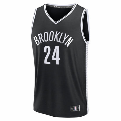 Cam Thomas Brooklyn Nets Fast Break Replica Jersey - Black - Icon Edition | Fanatics outlet