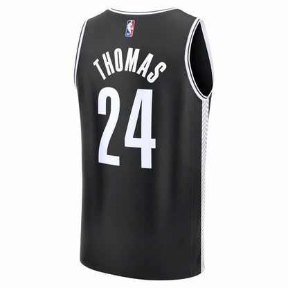 Cam Thomas Brooklyn Nets Fast Break Replica Jersey - Black - Icon Edition | Fanatics outlet