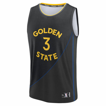 Will Richard Golden State Warriors Fast Break Replica Player Jersey sale - Statement Editi- Black | Fanatics on sale