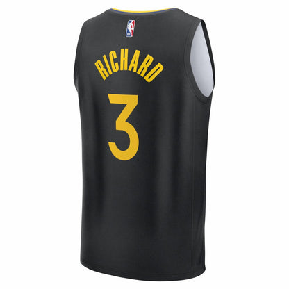 Will Richard Golden State Warriors Fast Break Replica Player Jersey sale - Statement Editi- Black | Fanatics on sale