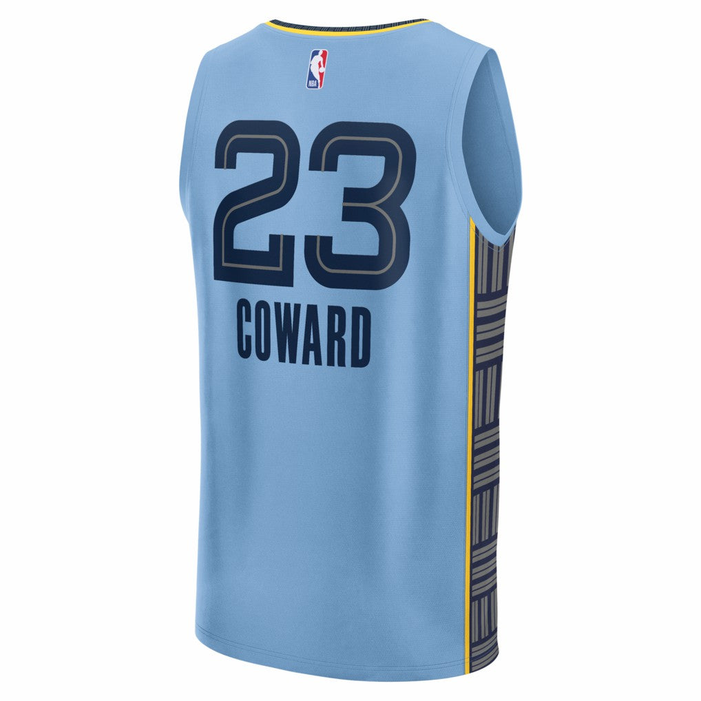 Cedric Coward Memphis Grizzlies Fast Break Replica Player Jersey - Statement Edition - Light Blue | Fanatics outlet