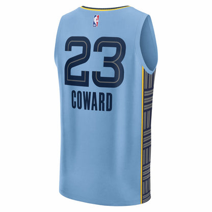 Cedric Coward Memphis Grizzlies Fast Break Replica Player Jersey - Statement Edition - Light Blue | Fanatics outlet