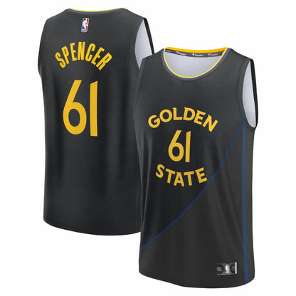 Pat Spencer Golden State Warriors Fast Break Replica Player Jersey sale - Statement Editi- Black | Fanatics discount