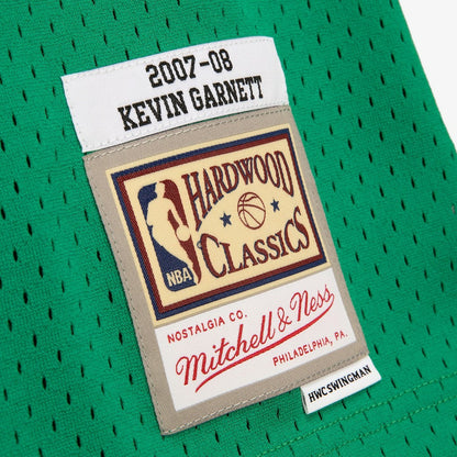 Kevin Garnett Boston Celtics 2007-08 Hardwood Classics Swingman Jersey - Kelly Green | Mitchell & Ness for sale