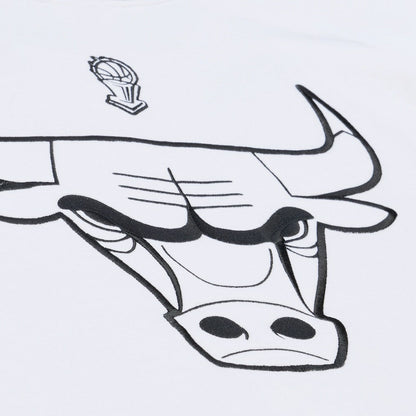 Chicago Bulls Hardwood Classics Arctic Fleece Sweatshirt - White | Mitchell & Ness shop