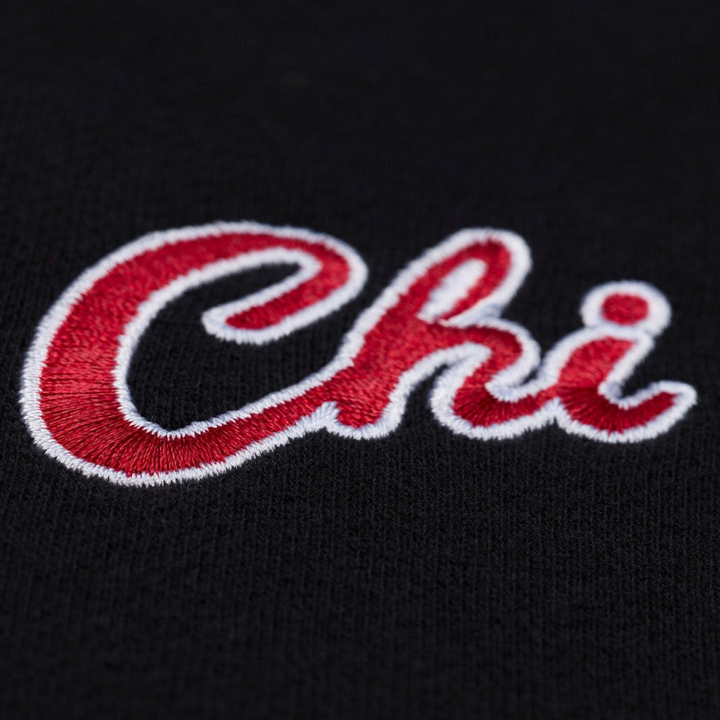 Chicago Bulls Women's Hardwood Classics Script Lightweight Sweatshirt - Black | Mitchell & Ness discount