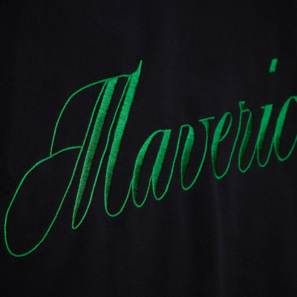 Dallas Mavericks Women's Hardwood Classics Script Lightweight Sweatshirt sale - Black | Mitchell & Ness for sale