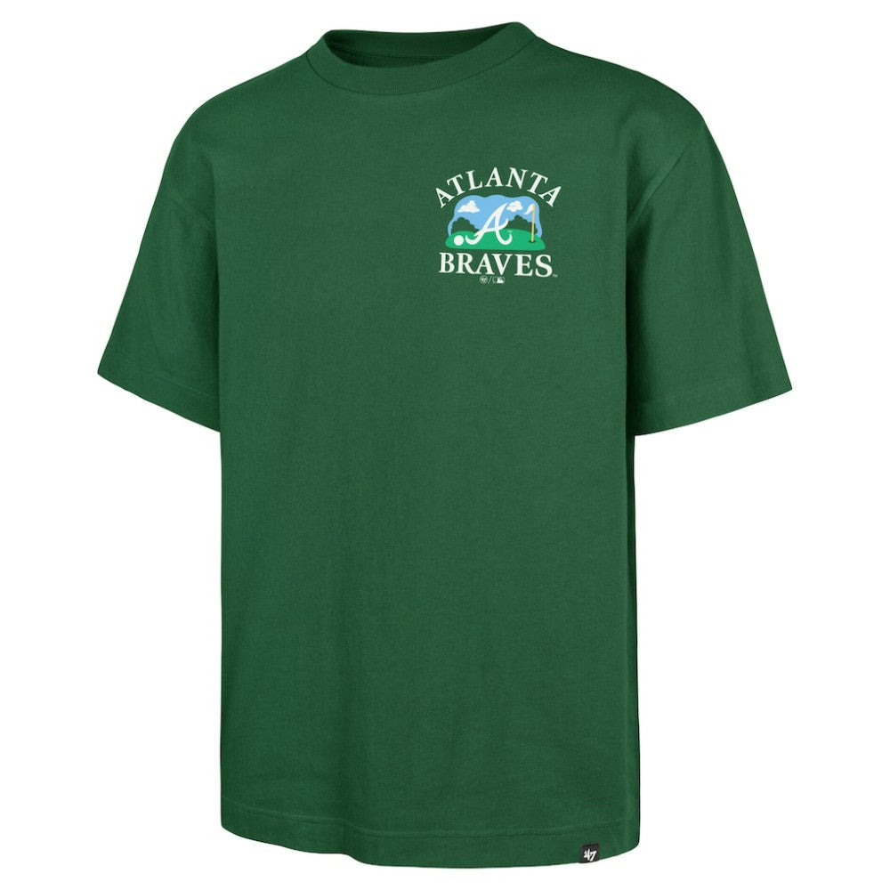 Atlanta Braves Plackard Foundation T-Shirt - Green | 47 brand