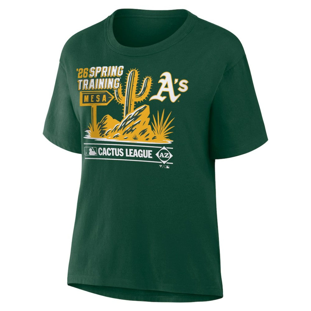 Athletics Women's 2026 Spring Training Cactus League Hometown Special T-Shirt - Green