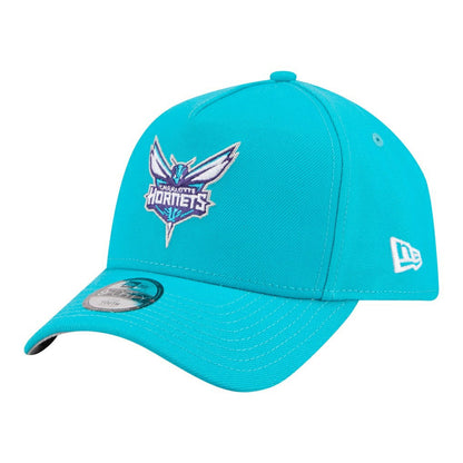 Charlotte Hornets Youth 9FORTY A-Frame Adjustable Hat - Teal | New Era discount