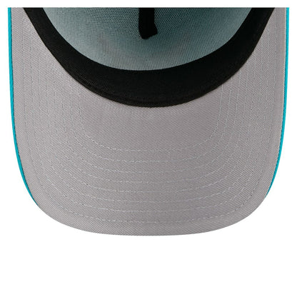 Charlotte Hornets Youth 9FORTY A-Frame Adjustable Hat - Teal | New Era discount
