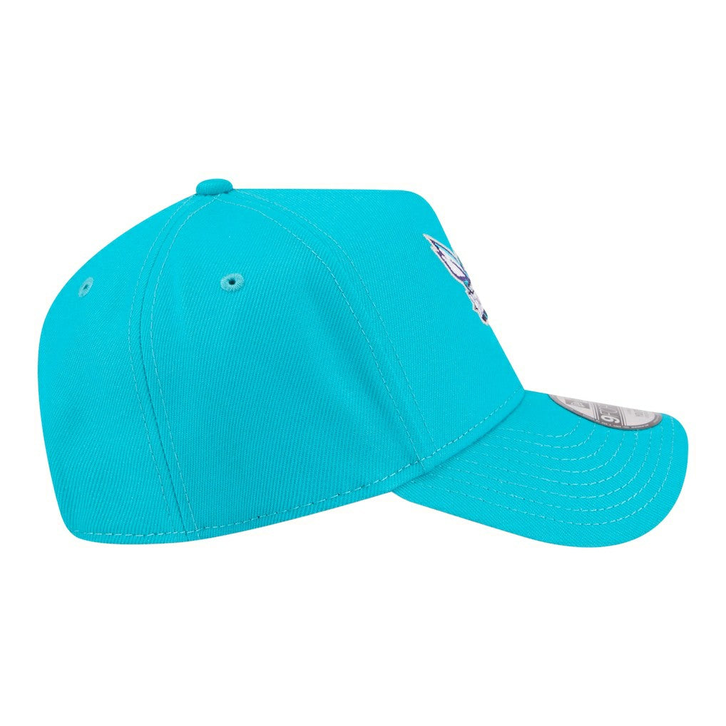 Charlotte Hornets Youth 9FORTY A-Frame Adjustable Hat - Teal | New Era discount