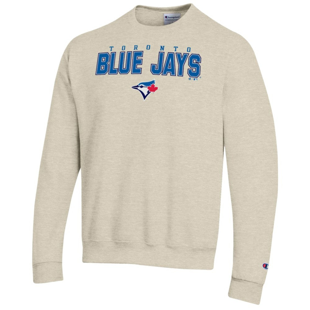 Toronto Blue Jays Champion Eco Powerblend Sweatshirt - Oatmeal