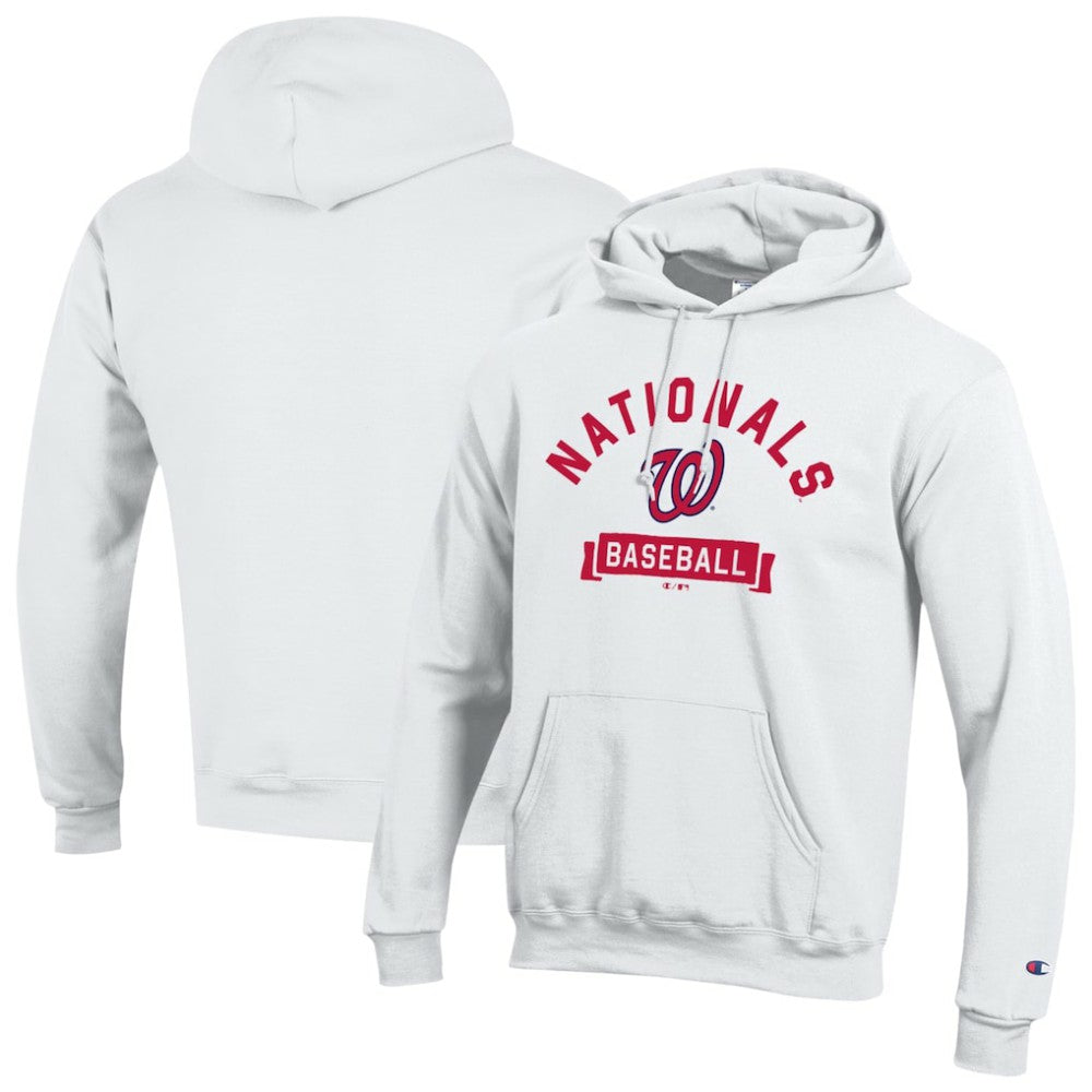 Washington Nationals Champion Eco Powerblend Hoodie - White