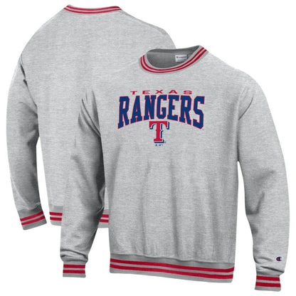 Texas Rangers Champion Reverse Weave Sweatshirt - Red