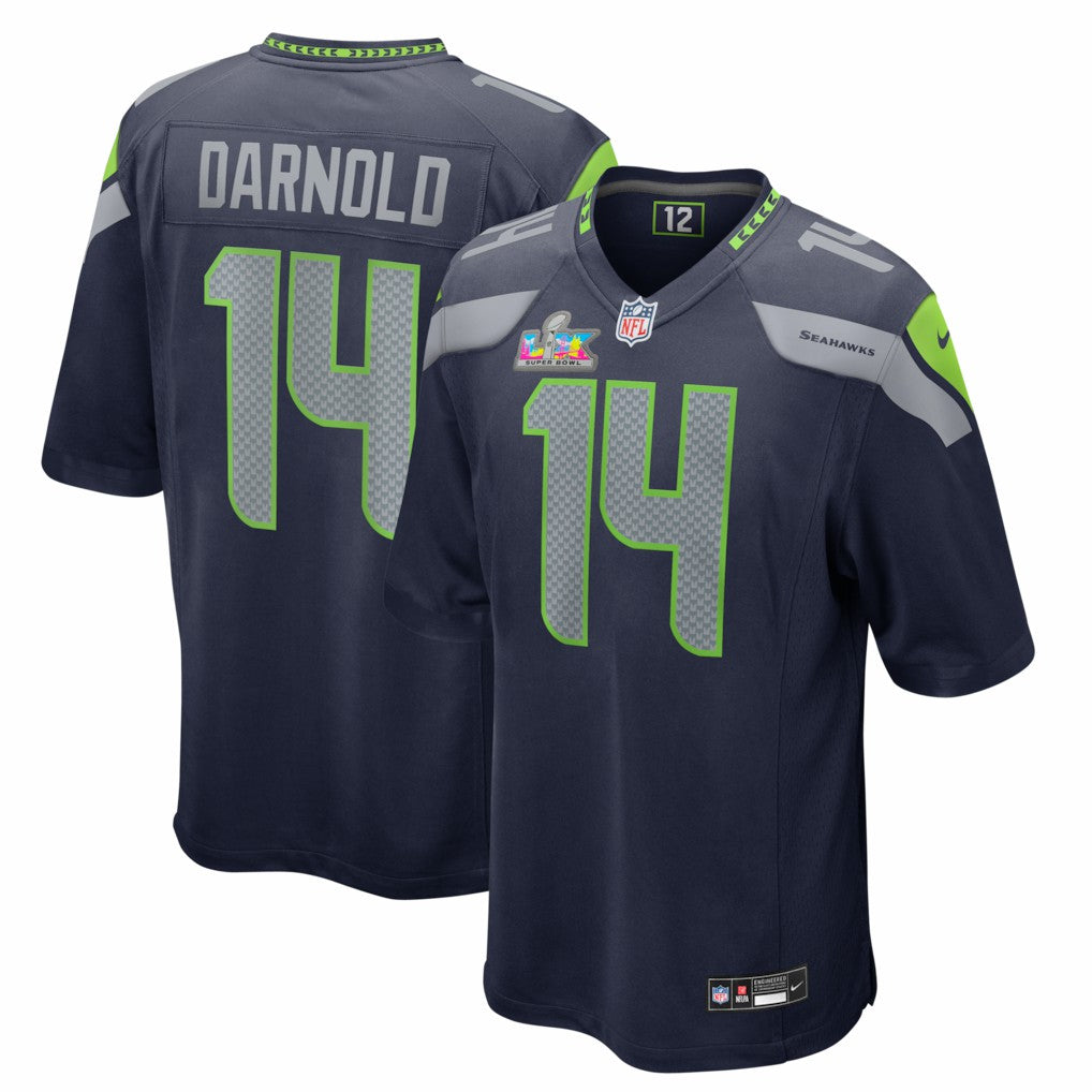 Sam Darnold Seattle Seahawks Super Bowl LX Patch Game Jersey - College Navy | Nike sale