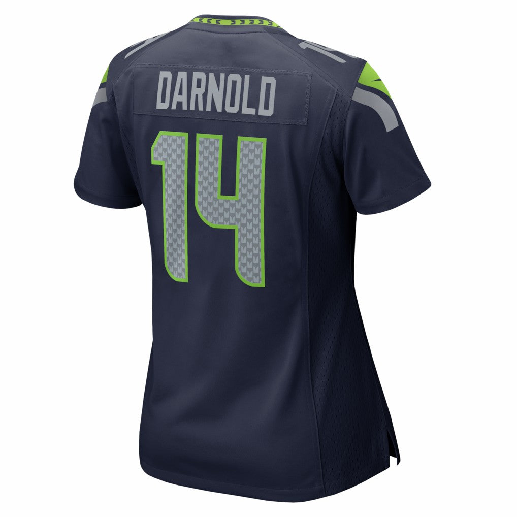 Sam Darnold Seattle Seahawks Women's Super Bowl LX Patch Game Jersey - College Navy | Nike sale