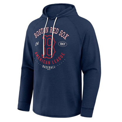 Boston Red Sox Darius Rucker Collection Raglan Hooded Long Sleeve T-Shirt - Navy