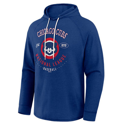 Chicago Cubs Darius Rucker Collection Raglan Hooded Long Sleeve T-Shirt - Royal