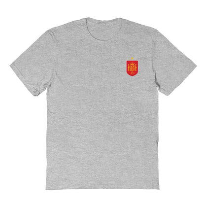 Spain National Team Vive La Fete Women's Impressions Artwork Fitted T-Shirt - Gray online