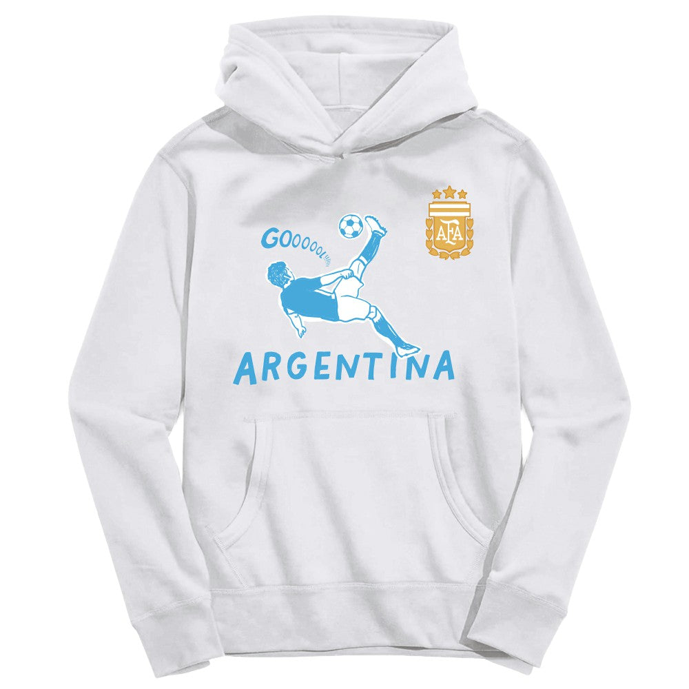 Argentina National Team Vive La Fete Youth Chilena Style Hoodie - White online
