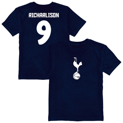 Richarlison Tottenham Hotspur Vive La Fete Youth Player Name & Number Color Badge T-Shirt - Navy outlet
