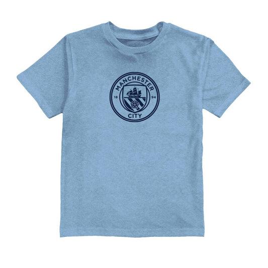Erling Haaland Manchester City Vive La Fete Youth Player Name & Number Color Badge T-Shirt - Light Blue discount