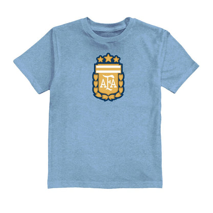 Lautaro Martinez Argentina National Team Vive La Fete Youth Player Name & Number Color Badge T-Shirt - Light Blue outlet