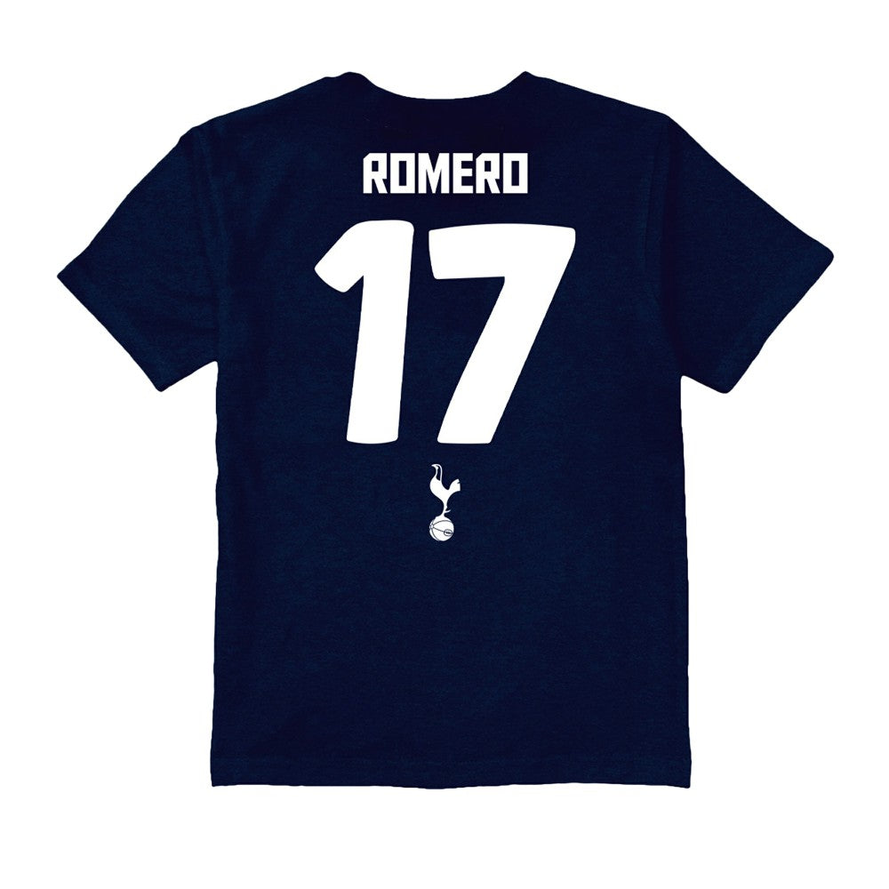 Cristian Romero Tottenham Hotspur Vive La Fete Youth Player Name & Number Stadium Style T-Shirt - Navy online
